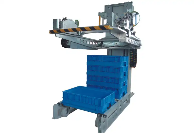 Crate lifter Robot loading