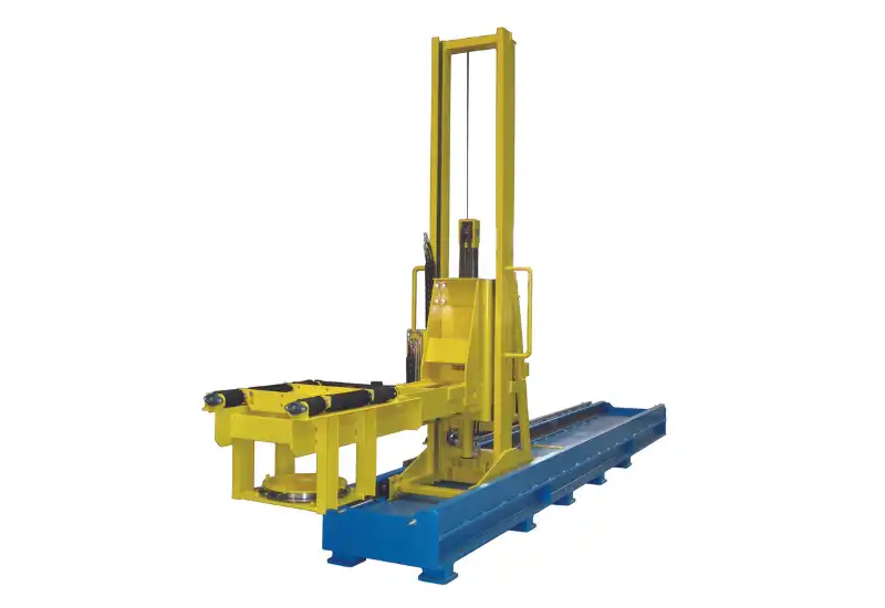 Lifting and moving system for the steel industry