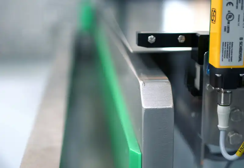 Close-up of the lifting station
